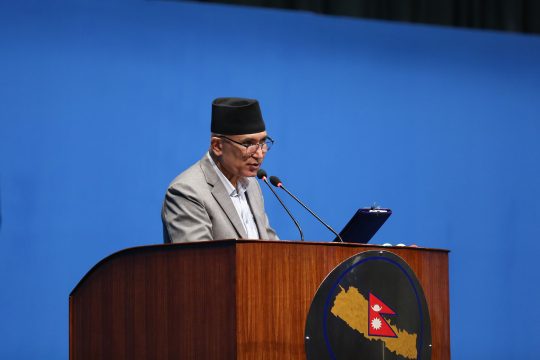 पूर्वाधार निर्माणमा स्रोतको समस्या समाधान गर्न वैकल्पिक विकास वित्त : अर्थमन्त्री पौडेल