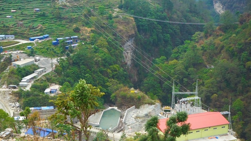 म्याग्दीका हाइड्रोलाई केन्द्रीय प्रणालीमा जोड्ने चिमखोला-राहुघाट प्रसारण लाइनको परीक्षण सुरु