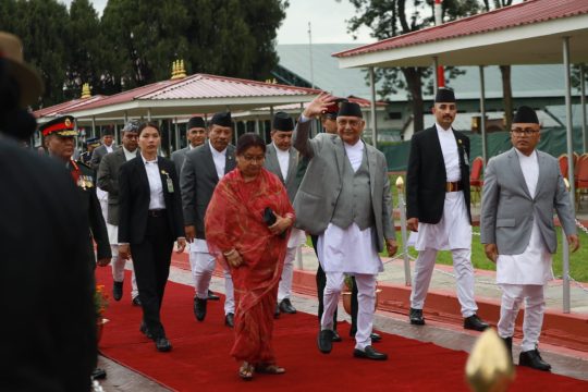 प्रधानमन्त्री ओली एक साता लामो स्पेन भ्रमणबाट फर्किए स्वदेश, संचारकर्मीमाझ भएनन् उपस्थित
