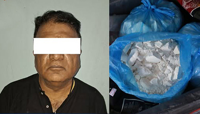 बैंककबाट त्रिभुवन विमानस्थल उत्रिएका एक भारतीय यात्रु ६.५ किलो सेतो हेरोइनसहित पक्राउ
