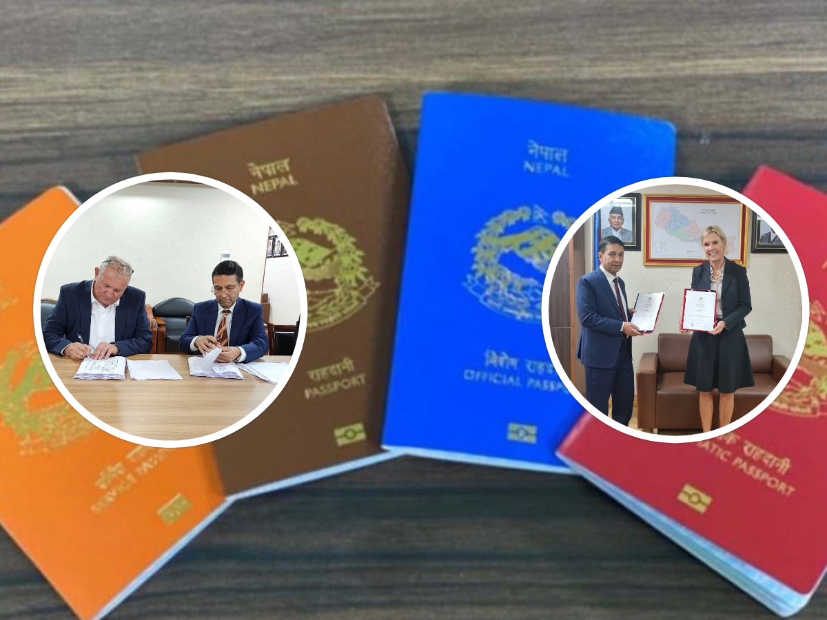 पासपोर्ट खरिदको ठेक्का ८ महिनामा टुंगियो, ६४ लाख थान आपूर्ति गर्न दुई कम्पनीसँग सम्झौता