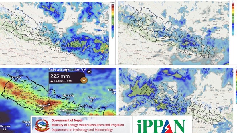 अधिक वर्षासँगै जलस्तर बढ्ने अनुमान, विद्युत आयोजनाहरुलाई इप्पानले गरायो सतर्क
