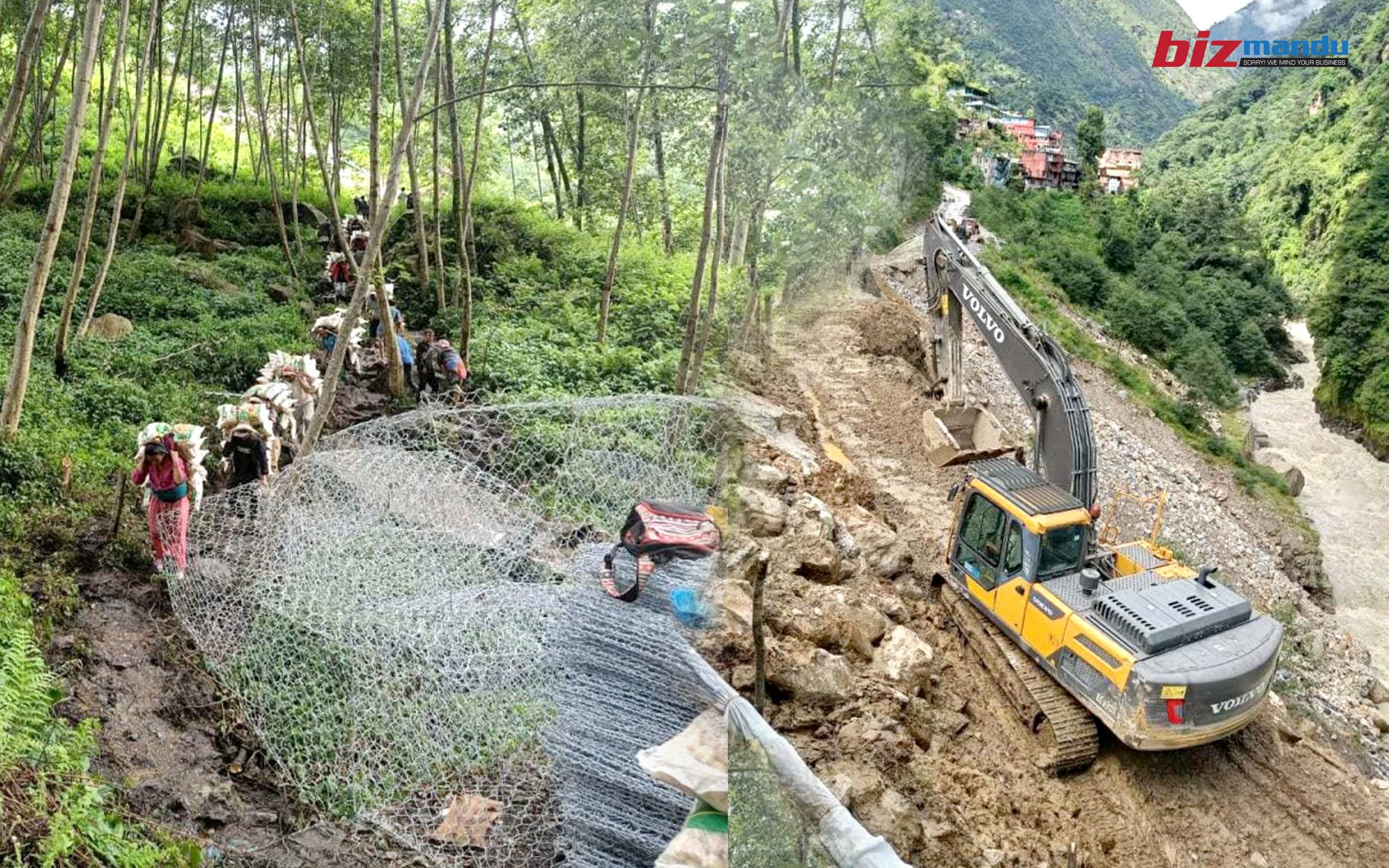 दसैंको मुखमा चीनबाट आयात राणाकालीन अवस्थामा, सडक नबनेपछि सामान ल्याउन भरियाको भर