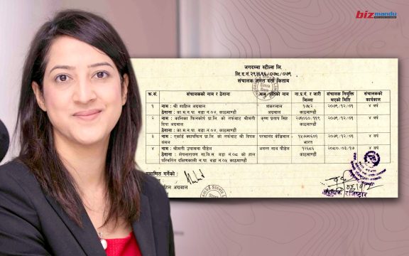 दीपक भट्टलाई हिमालयन रिबाट ५२ करोड दिलाएकी उपासना पौडेल साहिलको कम्पनीमा सञ्चालक