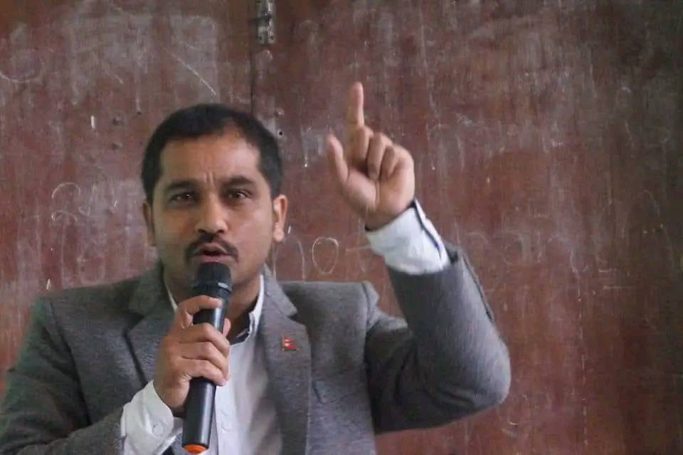 साइबर ब्यूरोमा हुलाकबाट उजुरी आएपछि पक्राउ परे एमाले केन्द्रीय सदस्य ऐन महर