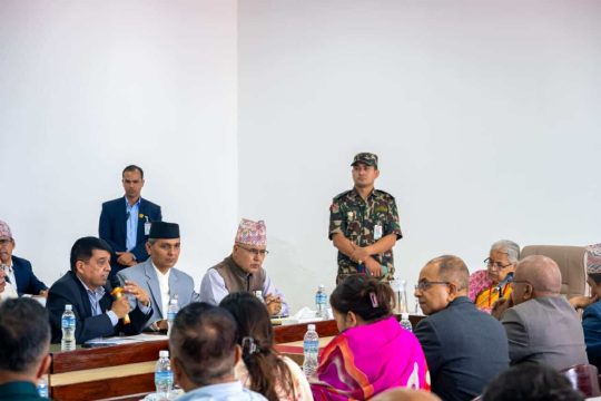 प्रधानमन्त्रीसँगको छलफलमा निजी क्षेत्रले भन्यो-  पुनरुत्थानको प्याकेजसँगै सुरक्षा चाहियो