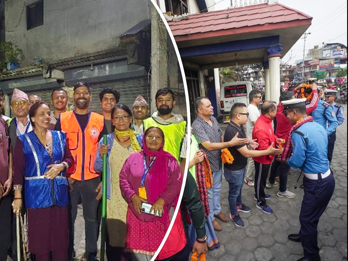 प्रहरीसँग टुटेको सम्बन्ध गाँस्दै नागरिक, मनोबल बढाउन सुरक्षाकर्मीसँगै फिल्डमा