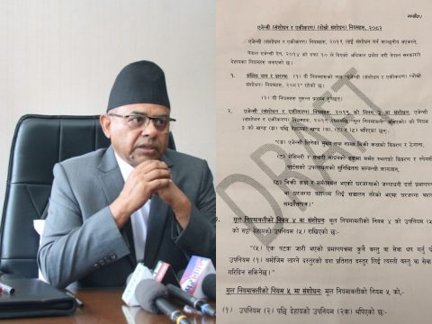 आयातमा व्यापारीलाई सहजीकरण गर्दै मन्त्री सिन्हा, एजेन्सी दर्ता र धरौटीको नियम फेर्ने प्रस्ताव अर्थमा