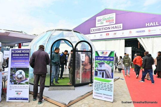 ३ लाख रुपैयाँमै दुई तले घर! राष्ट्रिय घर निर्माण फेस्टमा सर्वसाधारणको चासो (तस्बिरहरू)