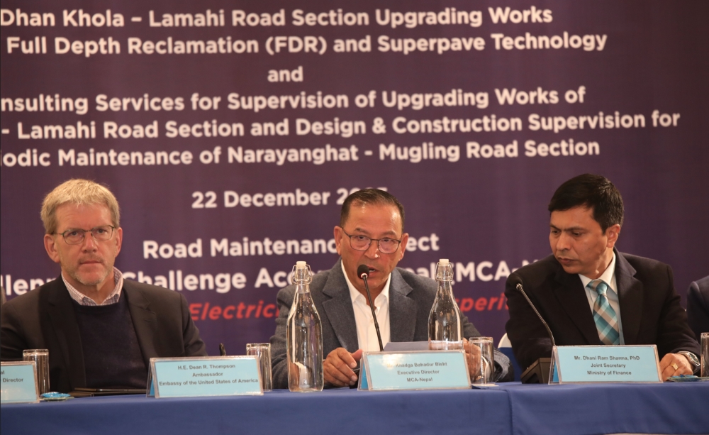 नेपाली कम्पनीको ग्लोबल उपस्थिति, पहिलोपटक अत्याधुनिक प्रविधिमा धानखोला-लमही सडक स्तरोन्नति हुँदै