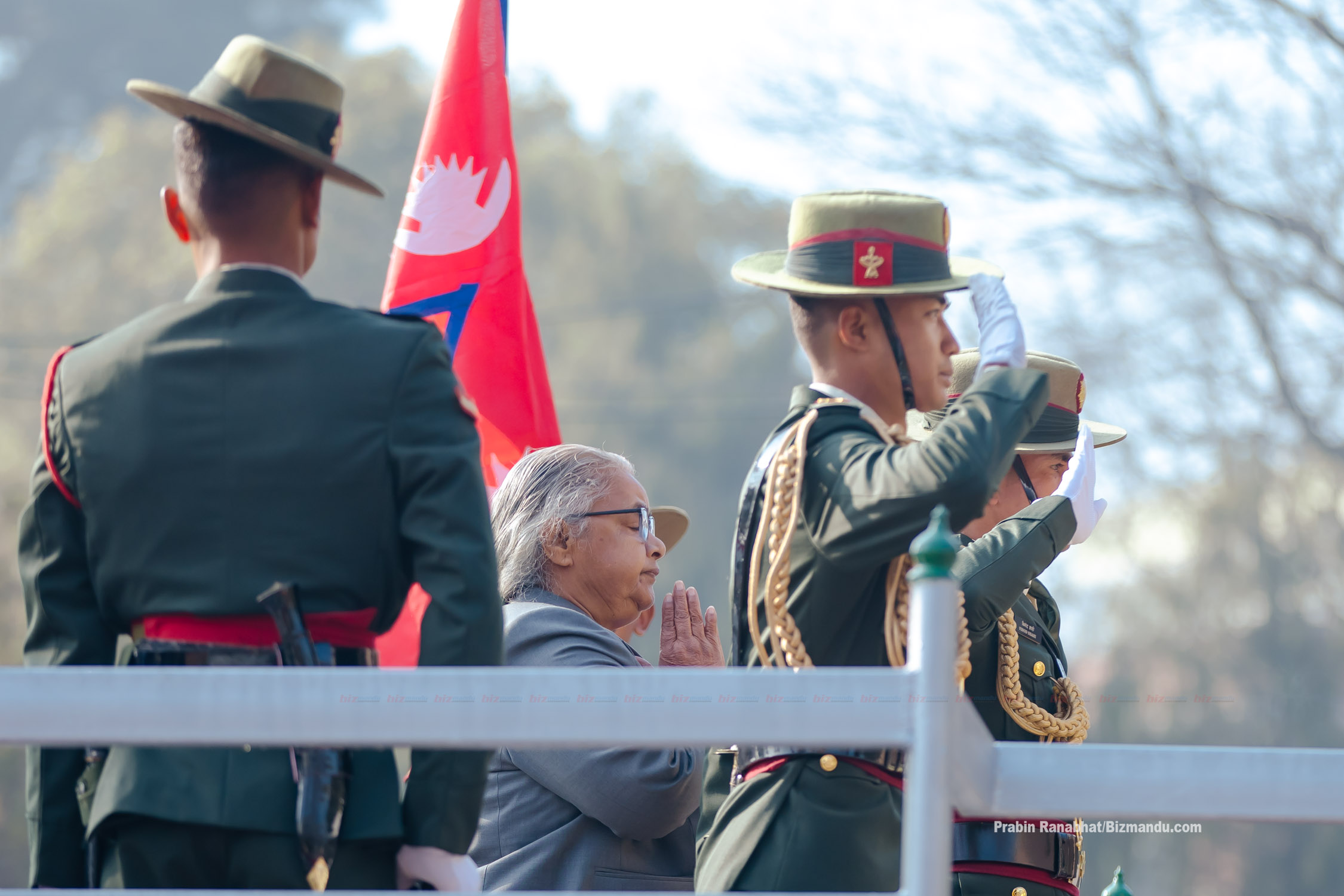 शहीद उद्यान लैनचौरमा विशेष सभा, प्रधानमन्त्री कार्कीद्वारा शहीदप्रति श्रद्धाञ्जली अर्पण