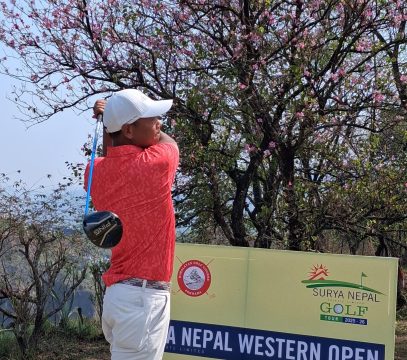 सूर्य नेपाल वेस्टर्न ओपन: एक स्ट्रोकले भुवन नगरकोटीको लिड, पछ्याउँदै शुक्र&nbsp;राई