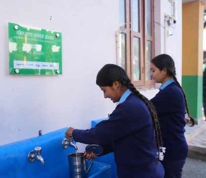 नबिल स्वच्छ खानेपानी अभियान : १२३ सामुदायिक विद्यालयका विद्यार्थी लाभान्वित