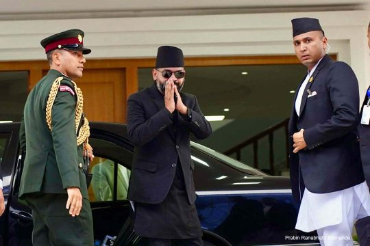 सिंहदरबारको प्रधानमन्त्री तथा मन्त्रिपरिषद् कार्यालयमा बालेन्द्र शाहको इन्ट्री (तस्विरहरु)