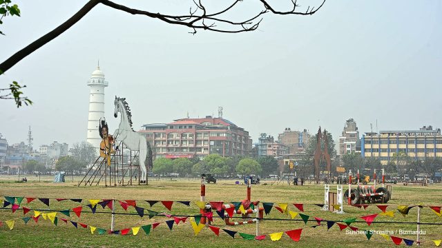 टुँडिखेलमा घोडेजात्राको तयारी (तस्विरहरु)