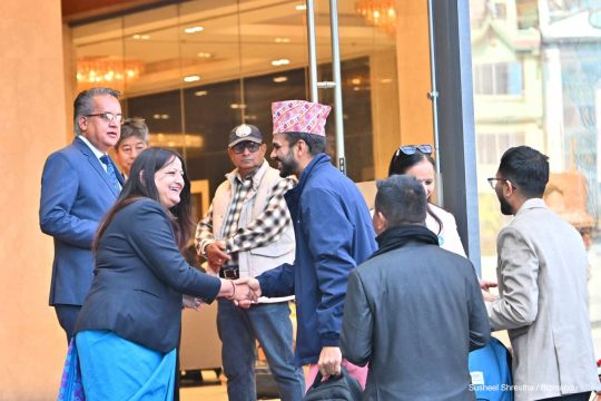 अभिमुखिकरणका लागि पुग्दै राष्ट्रिय स्वतन्त्र पार्टीका नवनिर्वाचित सांसदहरु (तस्विरहरु)