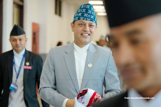 रास्वपा उपसभापति डीपी अर्याल प्रतिनिधि सभाको सभामुखमा निर्विरोध निर्वाचित भएको घोषणा