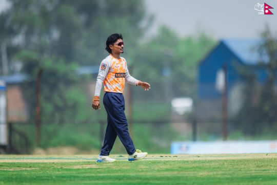 राष्ट्रिय खेलाडीले भरिएको एपीएफ लुम्बिनीसँग पनि पराजित, सुपरओभरसम्म पुग्यो खेल