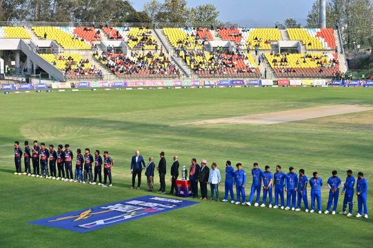 टी-२० सिरिजमा यूएईको गलत राष्ट्रिय गान बज्यो, अनि अघि सरे वसीम…