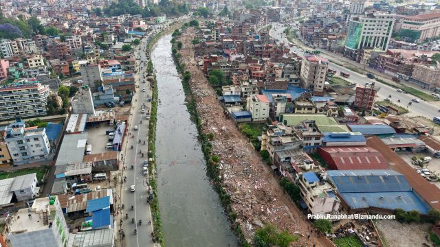 सुकुम्बासी बस्ती हटाइएका करिडोरमा ढल प्रशोधन केन्द्र र पार्क बनाइने, सडक पनि हुनेछ चौडा