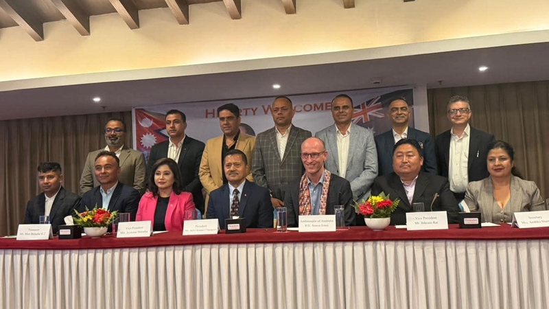 नाक्कीको नेतृत्वमा पुनः चापागाईं, नेपाल-अस्ट्रेलिया व्यापार सम्बन्ध विस्तार गर्ने प्रतिबद्धता
