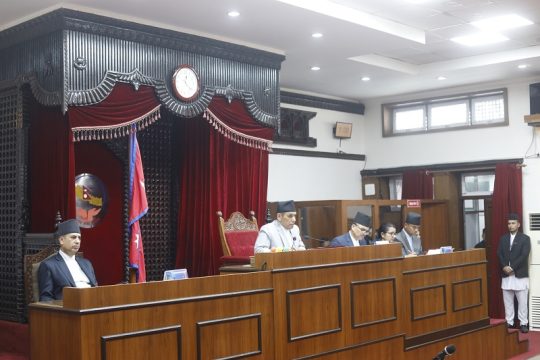 प्रतिनिधि सभा सदस्य निर्वाचन र मतदाता नामावली (पहिलो संशोधन) विधेयक राष्ट्रिय सभाबाट पारित