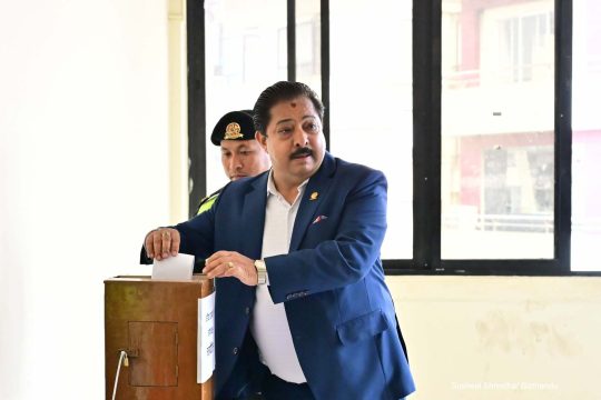 नेपाल उद्योग वाणिज्य महासंघको वरिष्ठ उपाध्यक्ष र कोषाध्यक्ष चयनका लागि मतदान सुरु