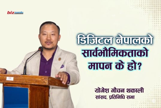 डिजिटल सुरक्षा नबढाए देशको डेटामा आक्रमणको खतरा छ, नीति तथा कार्यक्रममा गौचनको संशोधन