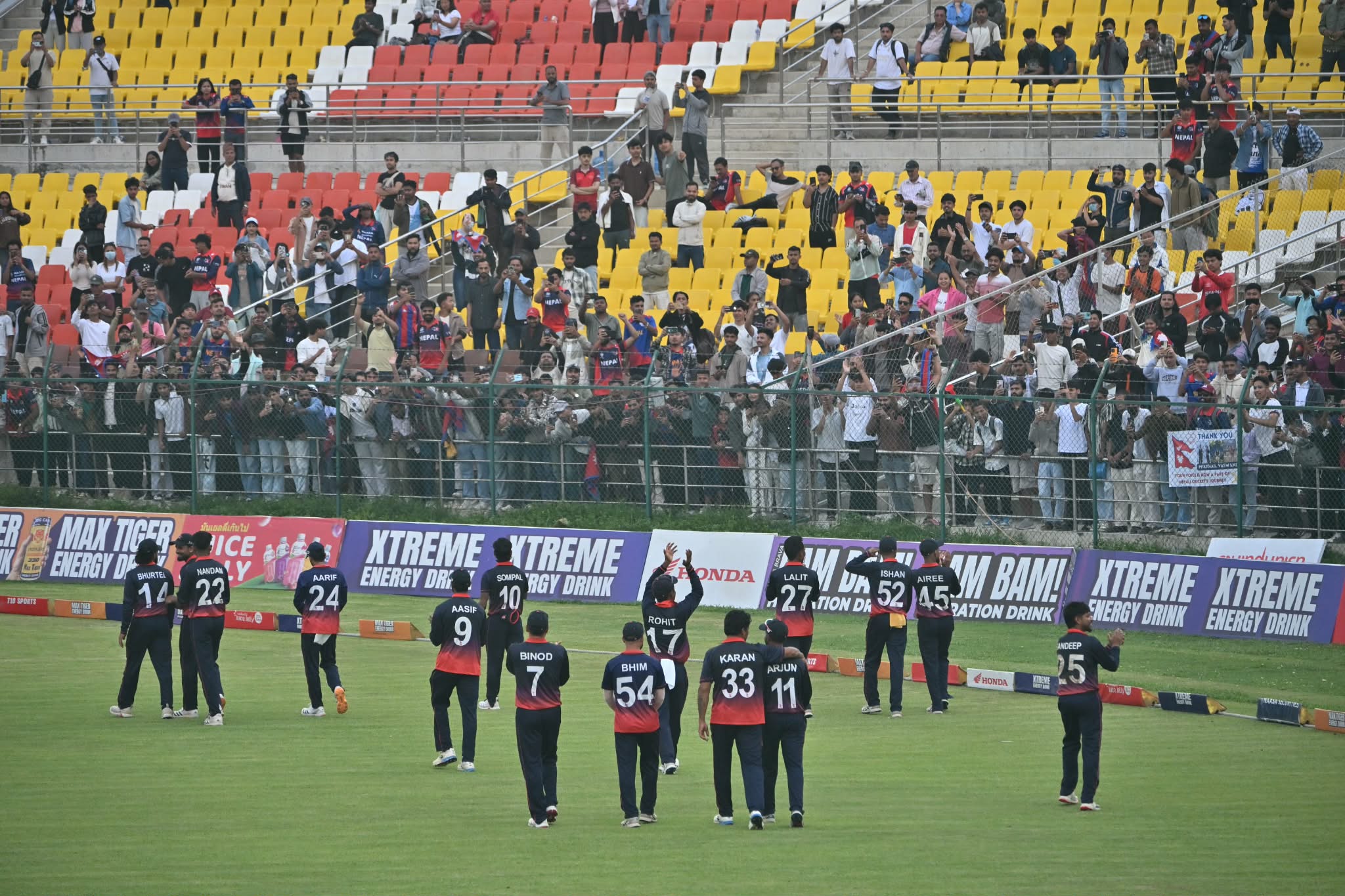 नेपालले हरायो अमेरिकालाई १ सय २२ रनले हरायो,ब्याटिङ र बलिङ दुबै पर्फेक्ट!