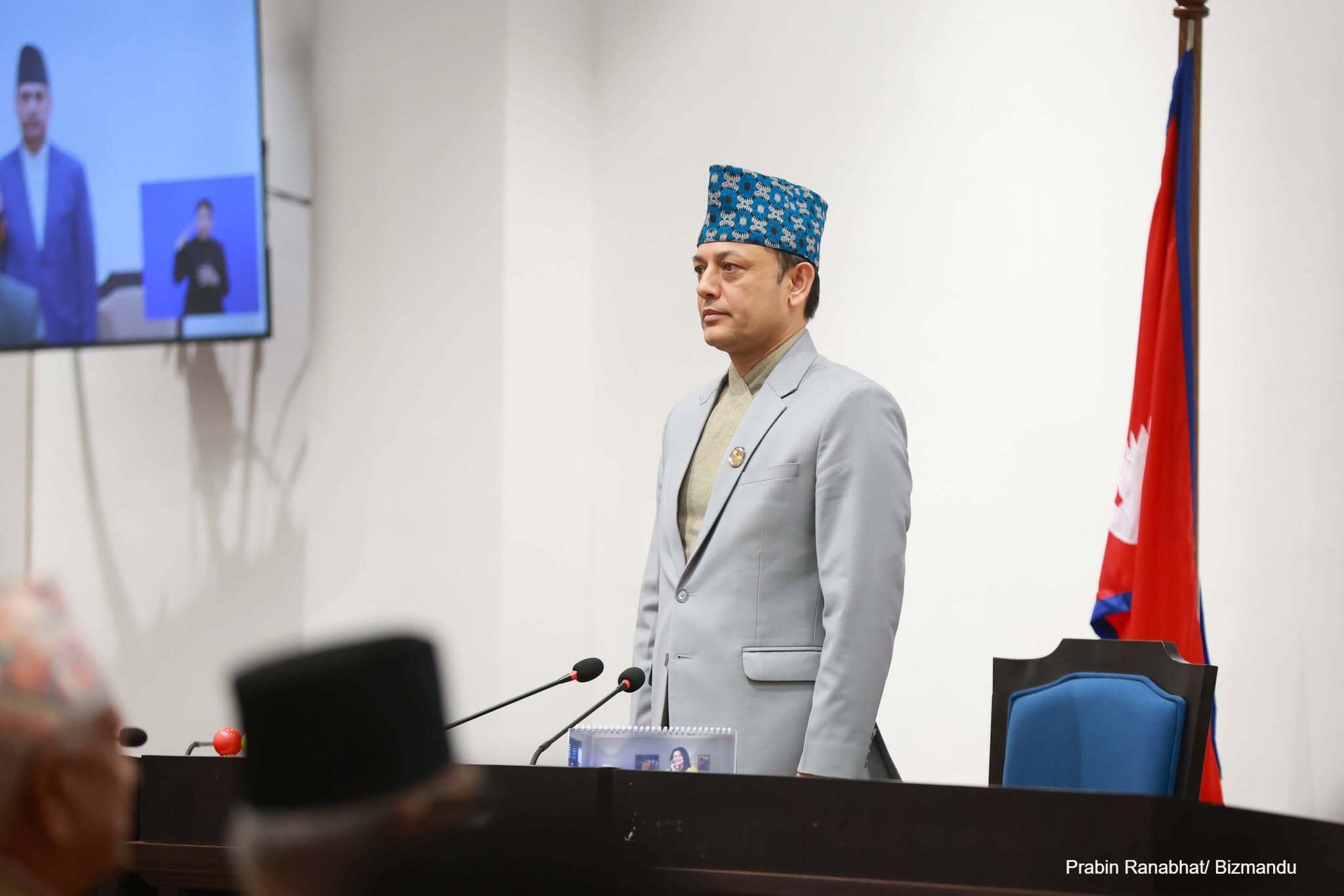 सभामुखको आग्रहपछि पनि बालेन संसद् आउन मानेनन्, पेलेरै चलाए अर्यालले बैठक
