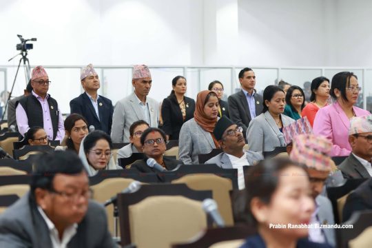 सभामुखले प्रधानमन्त्रीको समय हेरेर मात्रै रुलिङ गर्ने भनेपछि प्रतिपक्षीको अवरोध, दोस्रोपटक स्थगित