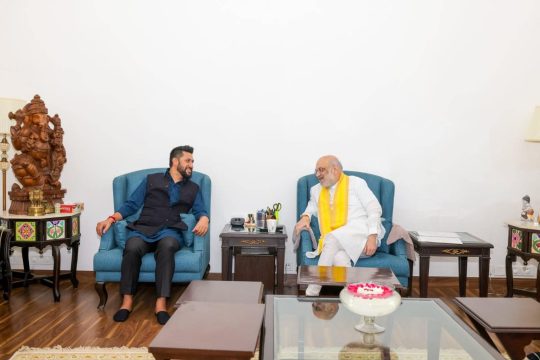 रास्वपा सभापति लामिछाने र भारतका गृहमन्त्री शाहबिच भेटवार्ता, द्विपक्षीय सहकार्यको प्रतिबद्धता