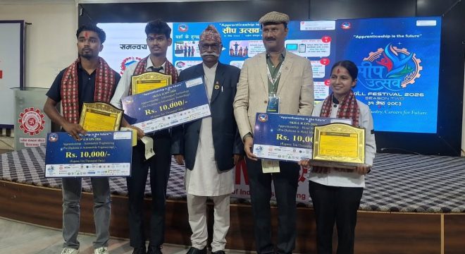 युवालाई करियर र उद्योगको प्रत्यक्ष अनुभव गराउँदै सिप उत्सव, एक हजार विद्यार्थी सहभागी