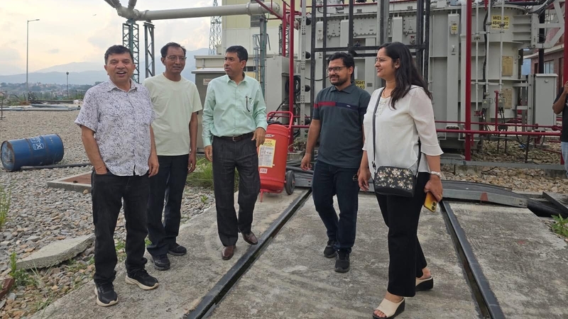 लप्सीफेदी सबस्टेसन ३ महिनाभित्र सक्न निर्माण व्यवसायीलाई कामु कार्यकारी निर्देशक श्रेष्ठको निर्देशन