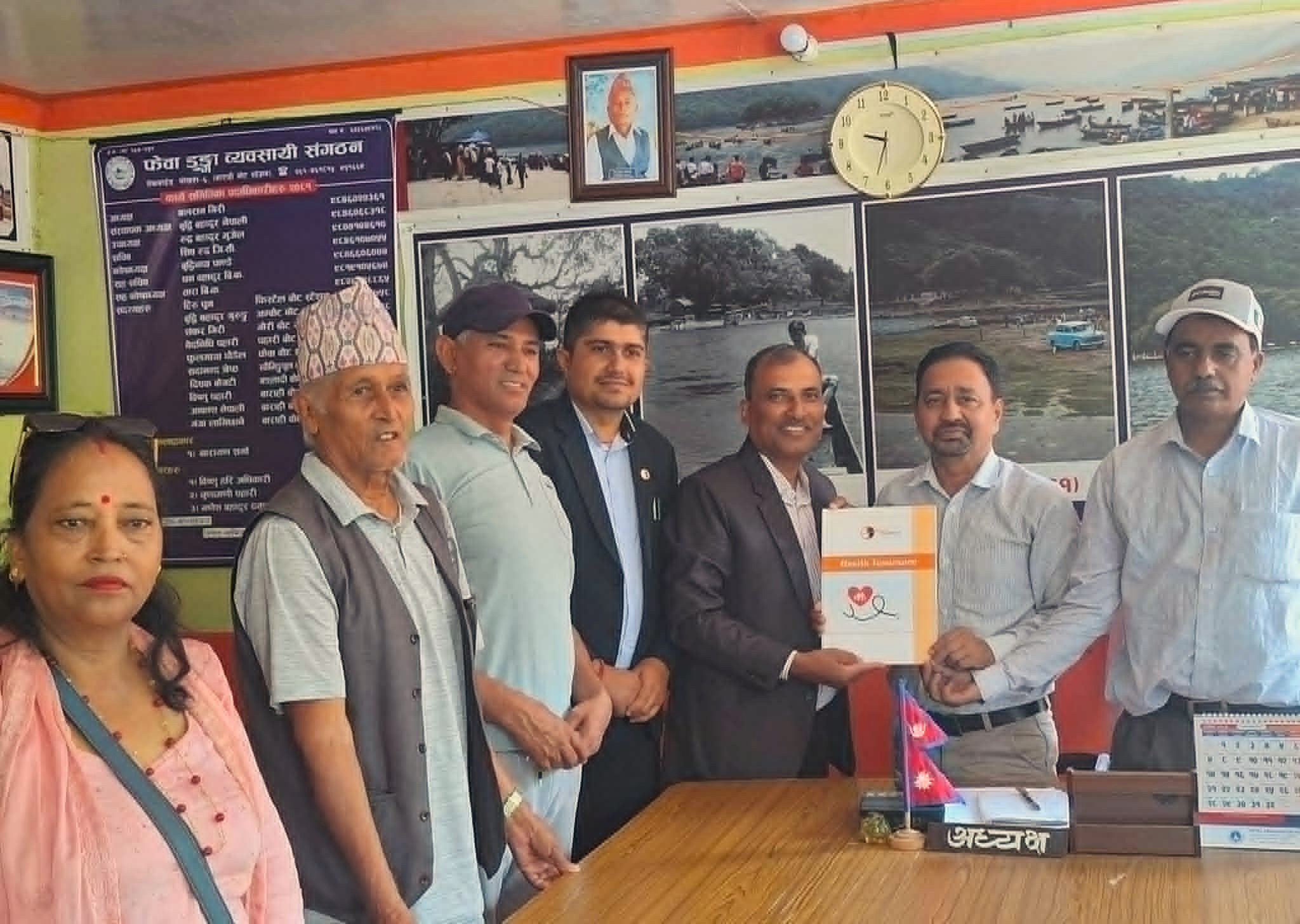 फेवातालमा अब डुंगा सयर गर्दा यात्रु र चालकको बीमा, दर्तावाल डुंगामा मात्रै लागू