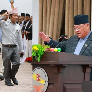 रास्वपालाई उकुसमुकुस बनाउने आङदेम्बेका प्रश्न र सभामुखलाई पछि हट्न बाध्य पार्ने हर्क ‘स्टाइल’