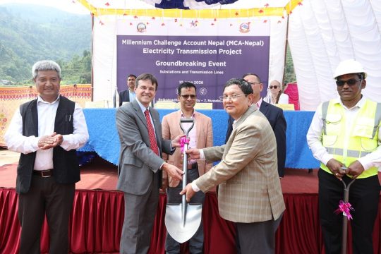 एमसीसी परियोजना कार्यान्वयनमा आएको तीन वर्षपछि बल्ल दुई सबस्टेसनको निर्माण सुरु