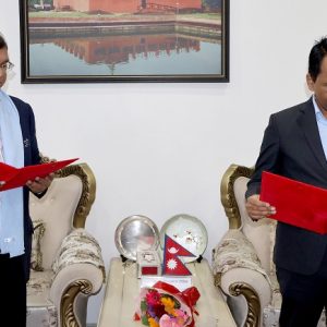 एनआइसी एसिया बैंकको अध्यक्षमा अशोककुमार अग्रवाल, गभर्नर पौडेलसामु लिए शपथ