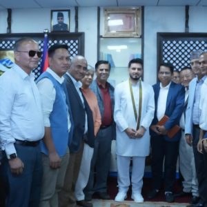 निर्माण कम्पनीलाई कारबाही गर्ने पत्रले व्यवसायी तरंगित, सुनिल लम्साललाई भेटेर के भने?