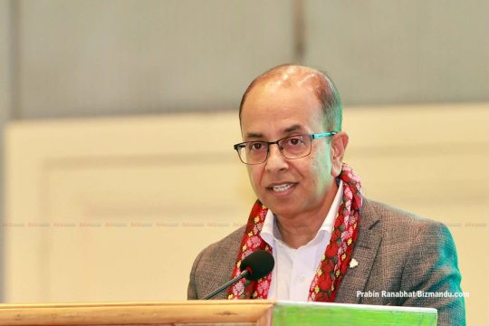 खपत बढाउनको लागि उत्पादन मुलक उद्योगको आवश्यकता छ : वीरेन्द्रराज पाण्डे