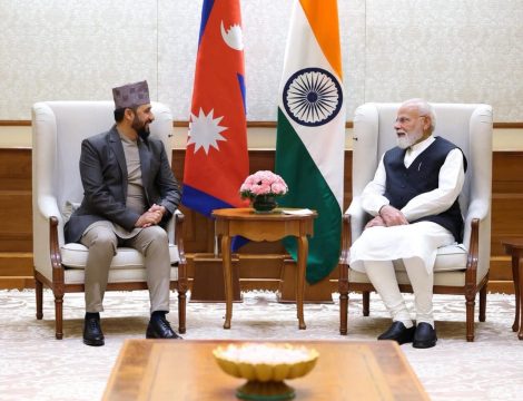 दिल्लीमा रवि लामिछाने र नरेन्द्र मोदीबीच भेट, जयशंकर र डोभाल पनि साथमा