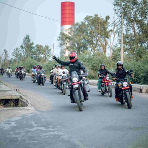 विश्व मोटरसाइकल दिवसमा रोयल इनफिल्डद्वारा  भैरहवा-लुम्बिनी राइड सम्पन्न