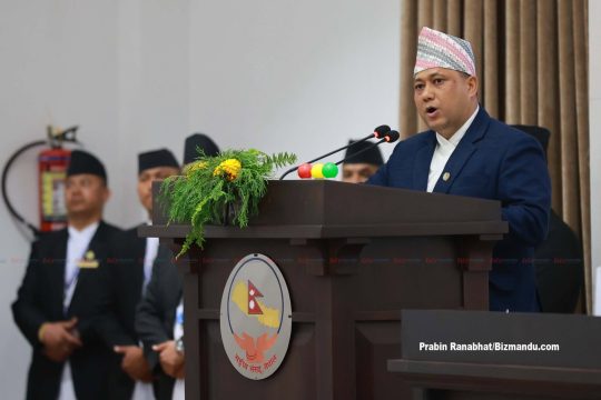बालेनले ‘नेपालले भारतको सीमा मिचेको’ अभिव्यक्तिबारे खनालको जवाफ: क्रस बोर्डरको विषय