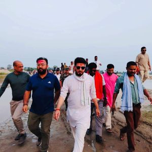 पूर्वी मधेशमा मन्त्री सुनील लम्साल, पूर्वाधार परियोजनाहरुको निरीक्षण गर्दै