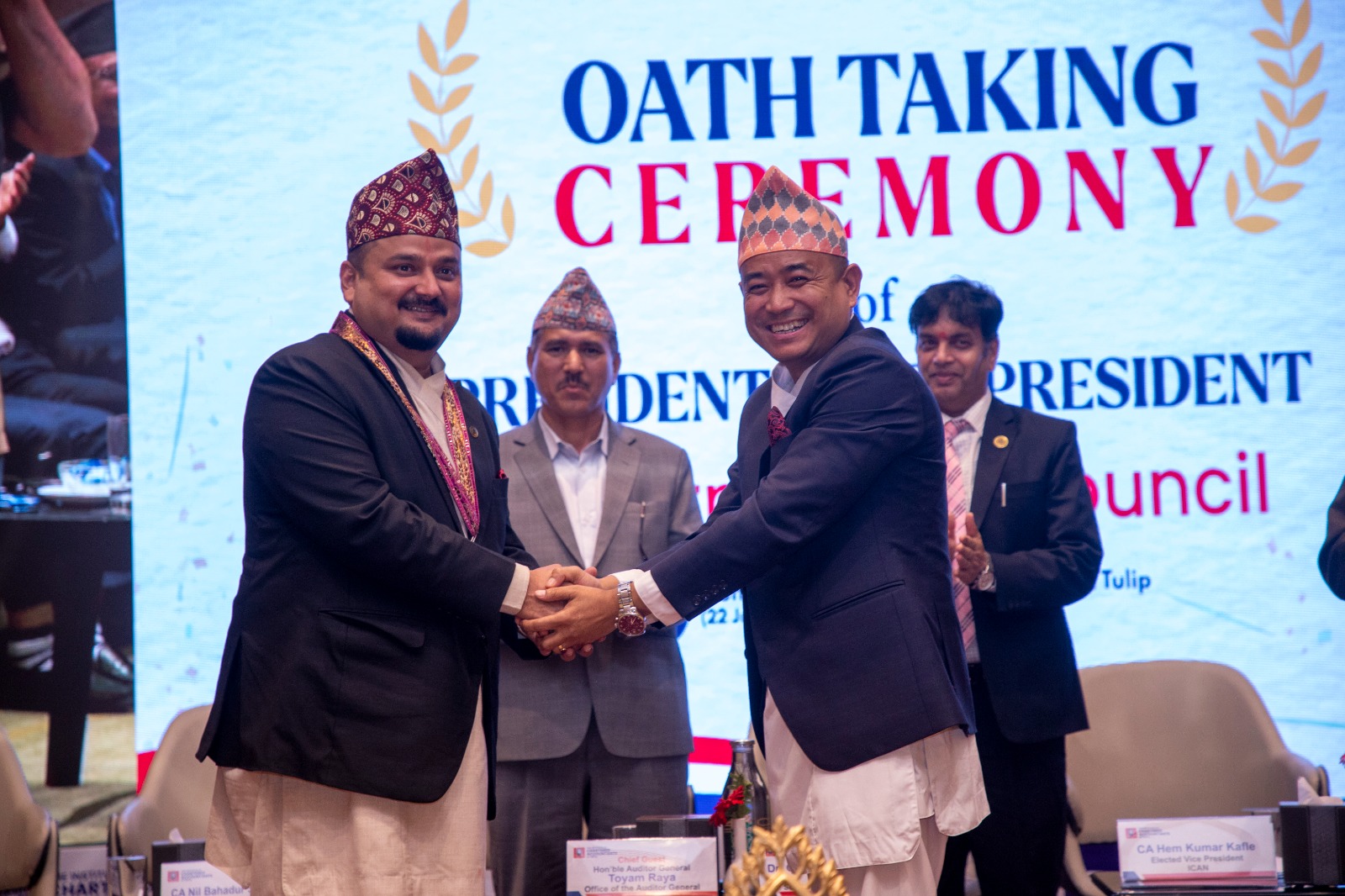 आइक्यानको अध्यक्षमा आनन्दराज शर्मा वाग्ले निर्वाचित, उपाध्यक्षमा हेमकुमार काफ्ले