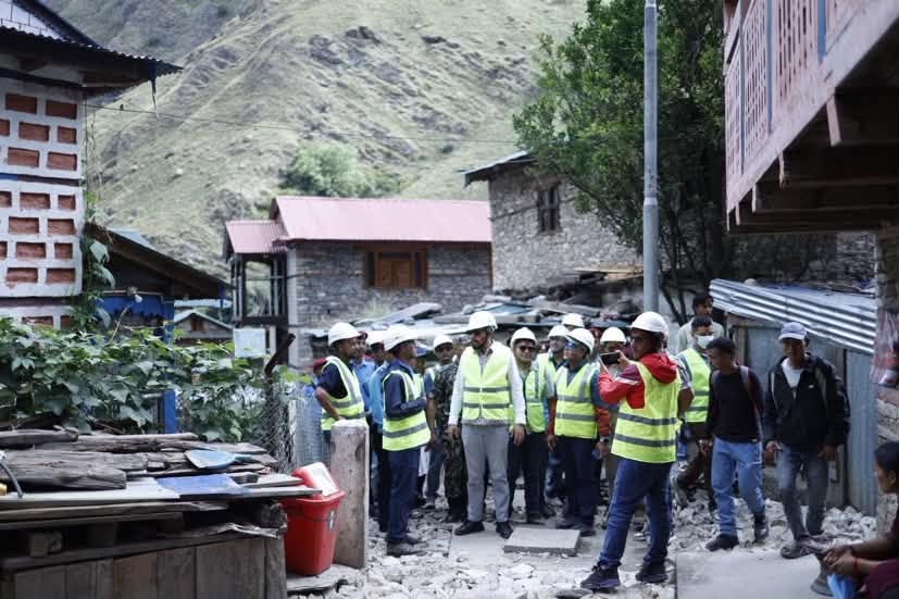 डोल्पामा निर्माणाधीन १०६ मेगावाटको जगदुल्ला जलविद्युत् आयोजनाको मुख्य सुरुङ निर्माण कार्य सुरु