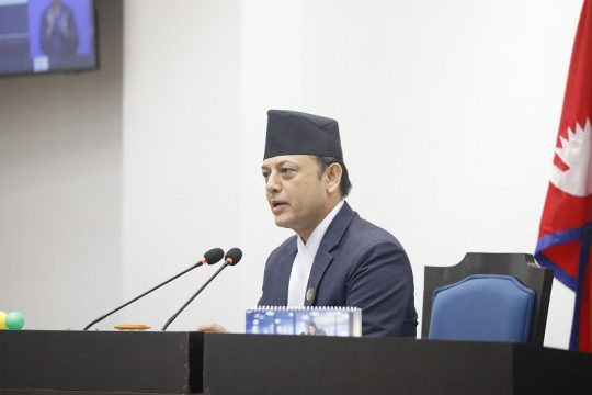 प्रधानमन्त्री बालेनलाई संसद्‍मा उपस्थित भएर सांसदका प्रश्नको जवाफ दिन सभामुखको रुलिङ