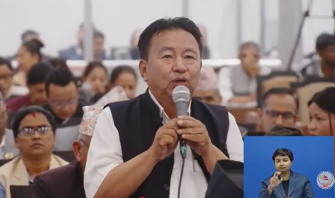 राजेन्द्र राईले सभामुखलाई ‘कान सुन्नु हुन्छ कि सुन्नु हुन्न’ भनेपछि बैठकमा तनाव