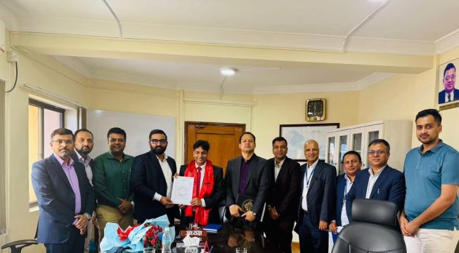 सेयर ब्रोकरको टोलीसँग सेबोन अध्यक्ष भट्टले भने- पुँजी बजारलाई नयाँ उचाइमा पुर्‍याउँछु