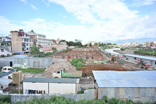 बालेनले खाली गराएको सुकुम्बासी वस्तीमा पार्कदेखि ढल प्रशोधन केन्द्र बनाइँदै